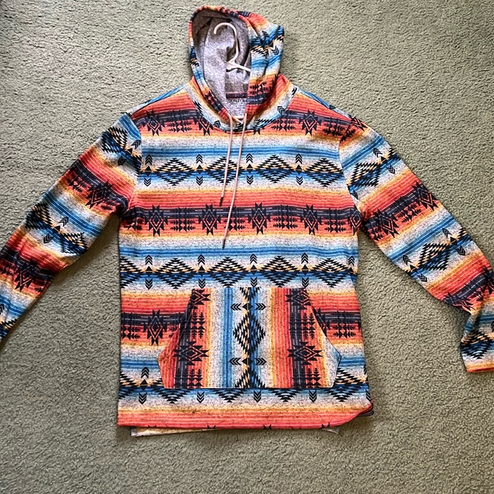 XL multicolor hoodie